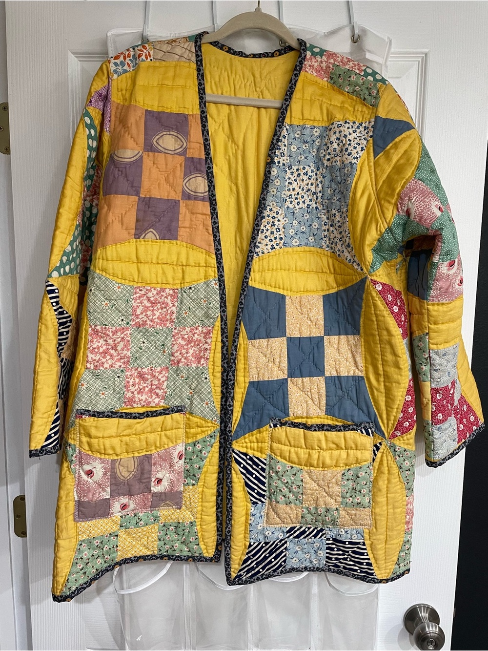 Handmade quilted jacket